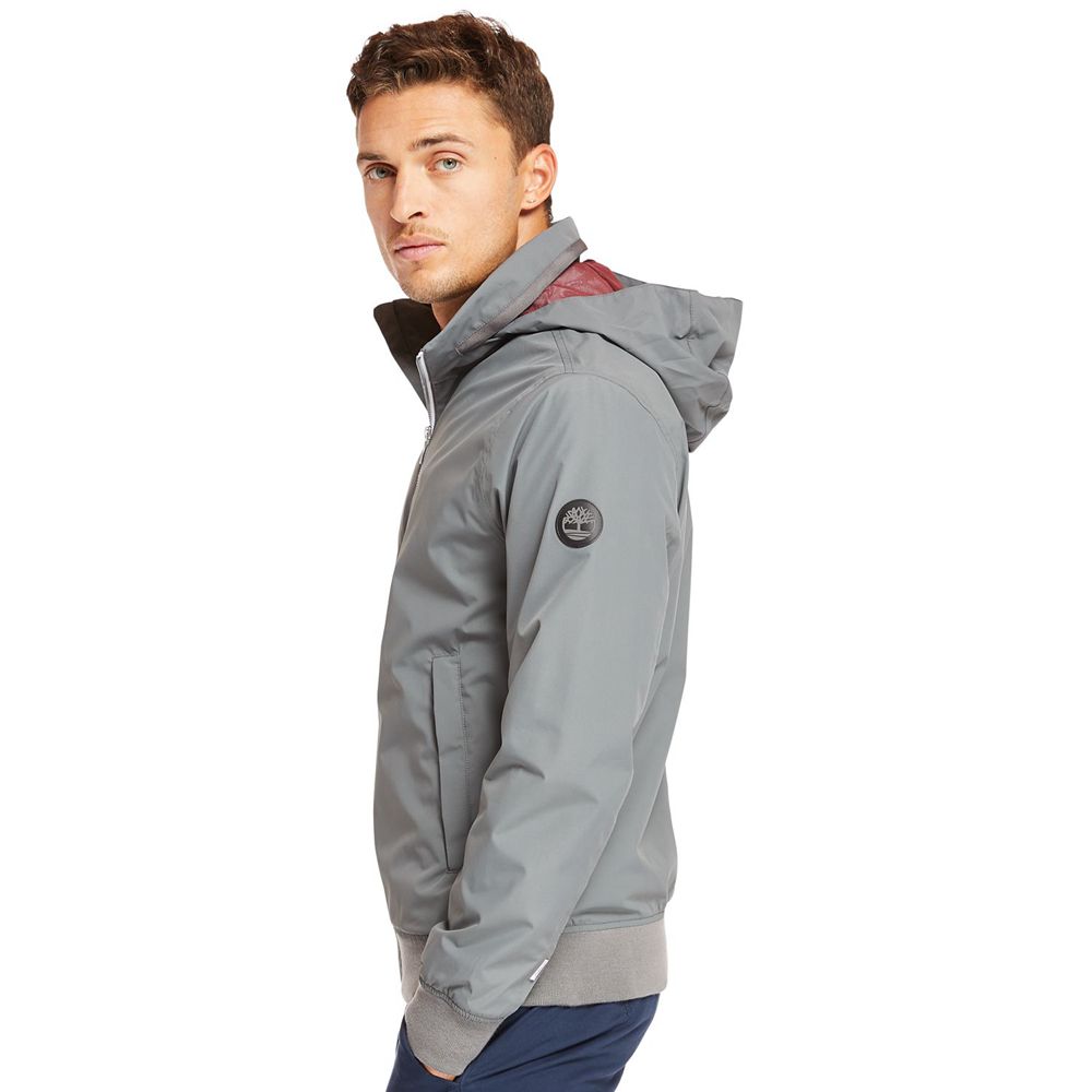 Chaquetas Timberland Argentina Hombre - Kearsarge Sailor Bomber - Gris - QEKRAO-263